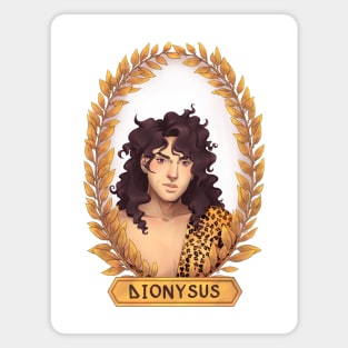 Dionysus Greek God Modern Version Greek Mythology Magnet